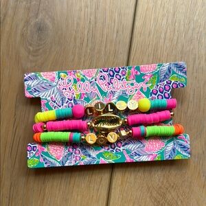 Lilly Pulitzer Beaded Bracelet Set - New in original packaging.